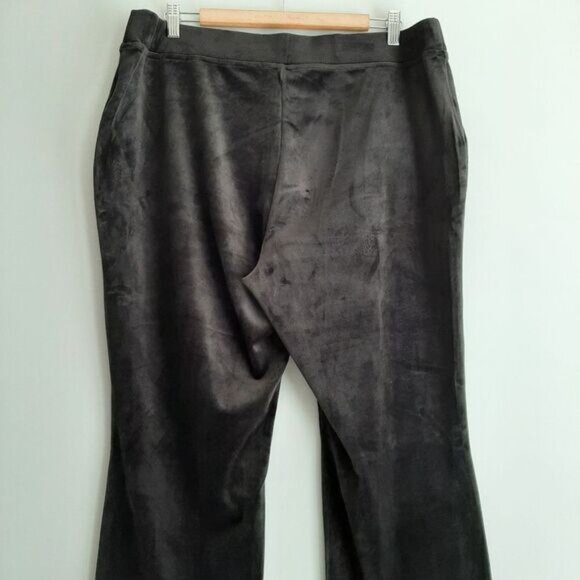 JUICY by Juicy Couture Velvet Soft & Comfy Sweatpants Lounge Pants Black… - Picture 8 of 11